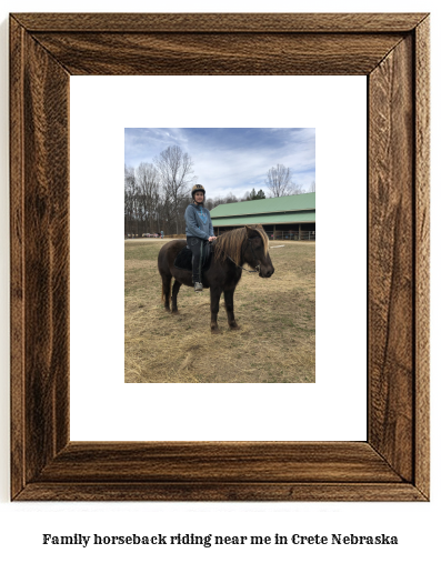 family horseback riding near me in Crete, Nebraska